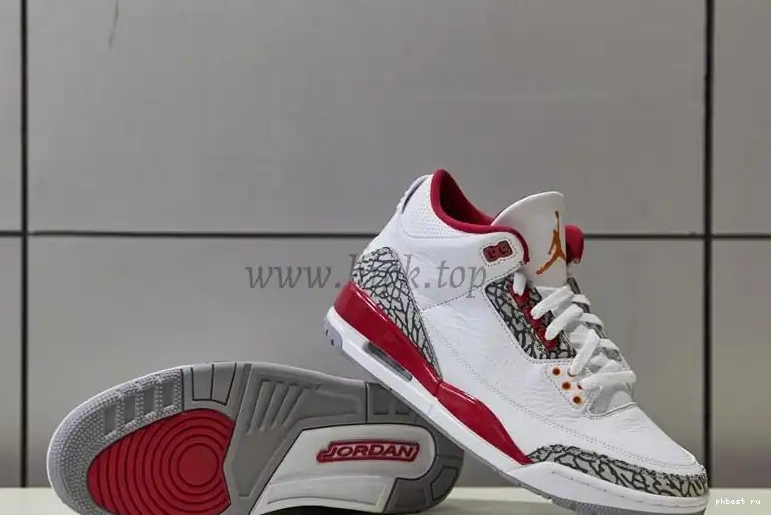 God Cardinal retro to air materials Pk ready 3 jordan ship Red retail 0527
